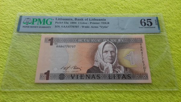 1994 1 litas 65
