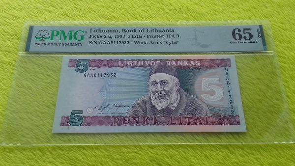1993 5 litai 65