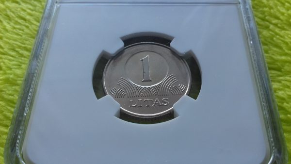 1998 1 litas MS 64 - Image 6