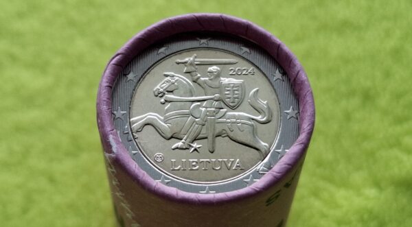 2024 2 € ritinėlis