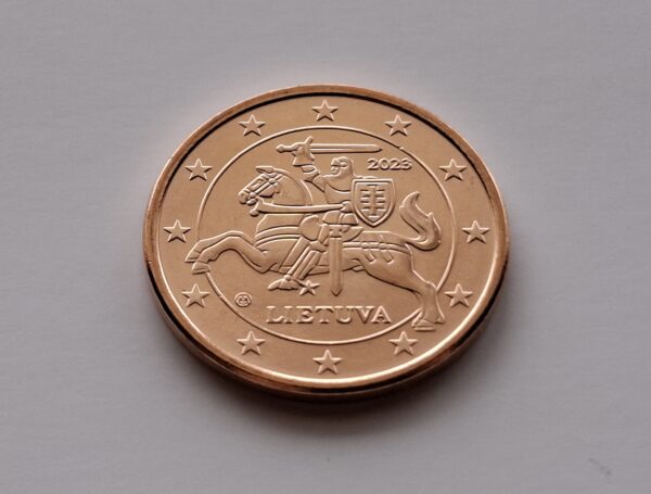 2023 5 euro centai - Image 3