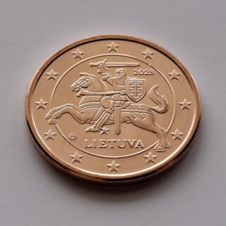 2023 5 euro centai