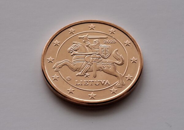 2023 5 euro centai
