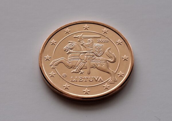 2023 5 euro centai - Image 5