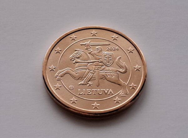 2024 5 euro centai - Image 3