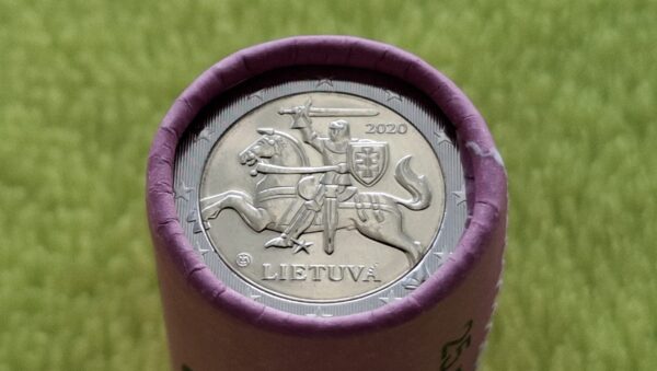 2020 2 € ritinėlis