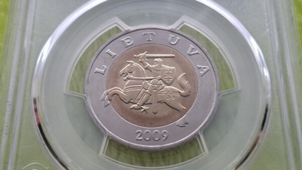 2009 5 litai MS 66 - Image 3