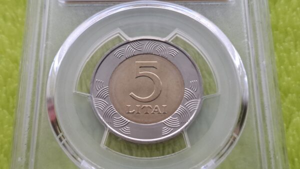2009 5 litai MS 66 - Image 5