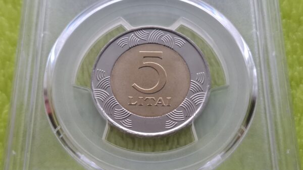 2013 5 litai MS 66 - Image 5