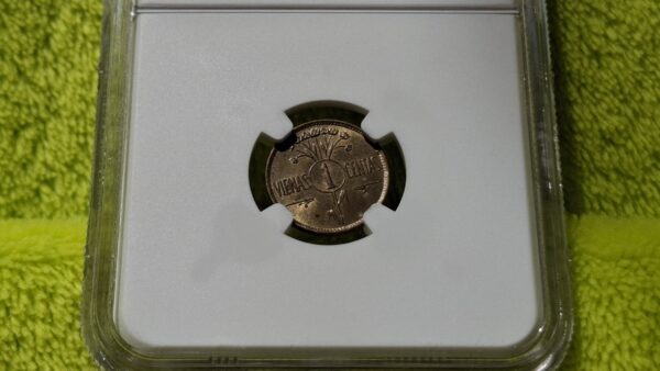 1925 1 centas MS 62 - Image 5