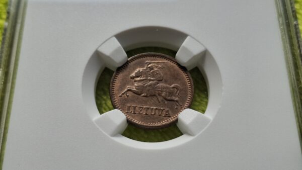 1936 1 centas MS 63 BN - Image 3