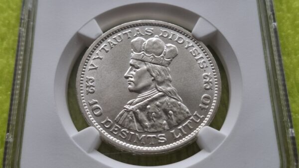 1936 10 litų MS 64 - Image 3