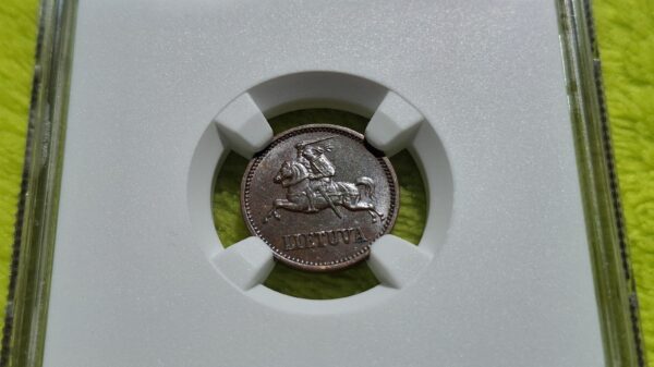 1936 1 centas MS 62 BN - Image 3