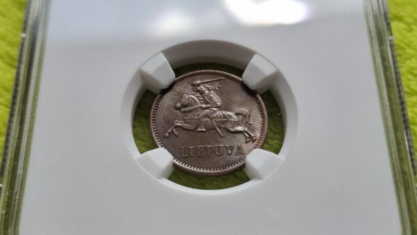 1936 2 centai MS 62 BN - Image 3