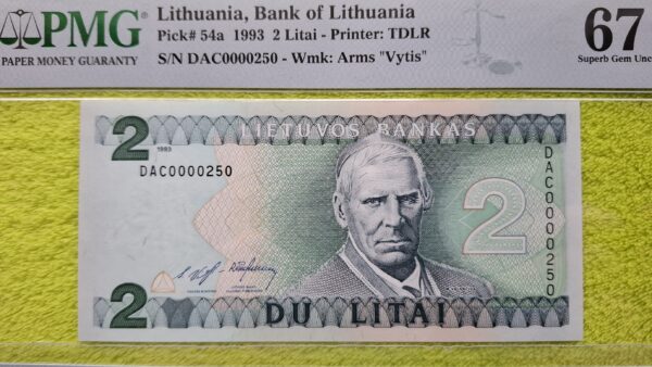 Sertifikuotų banknotų komplektas - Image 2