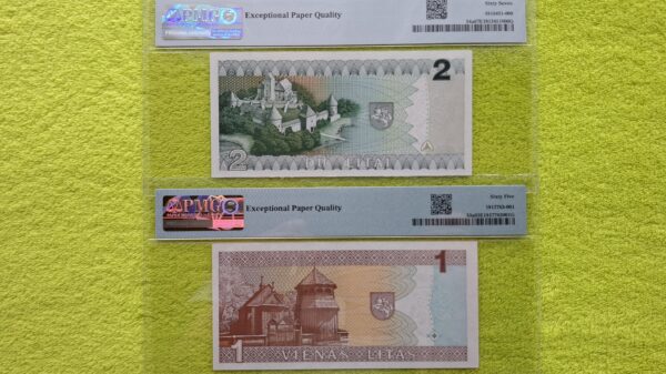 Sertifikuotų banknotų komplektas - Image 4