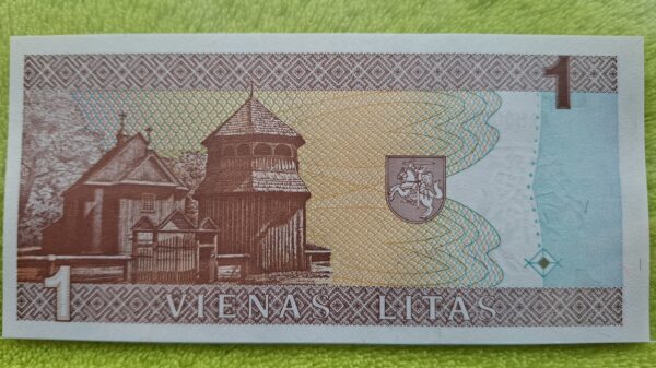 1994 1 litas UNC - Image 4