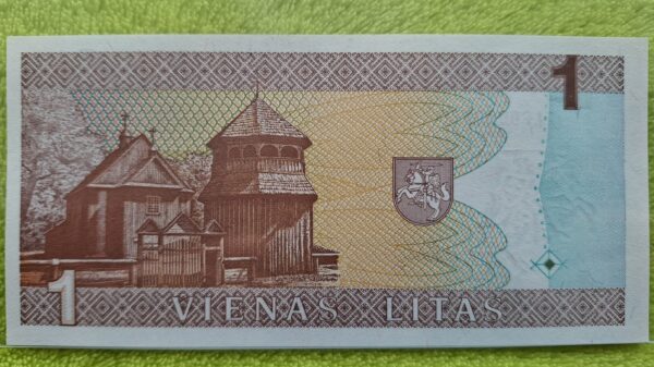 1994 1 litas UNC - Image 4
