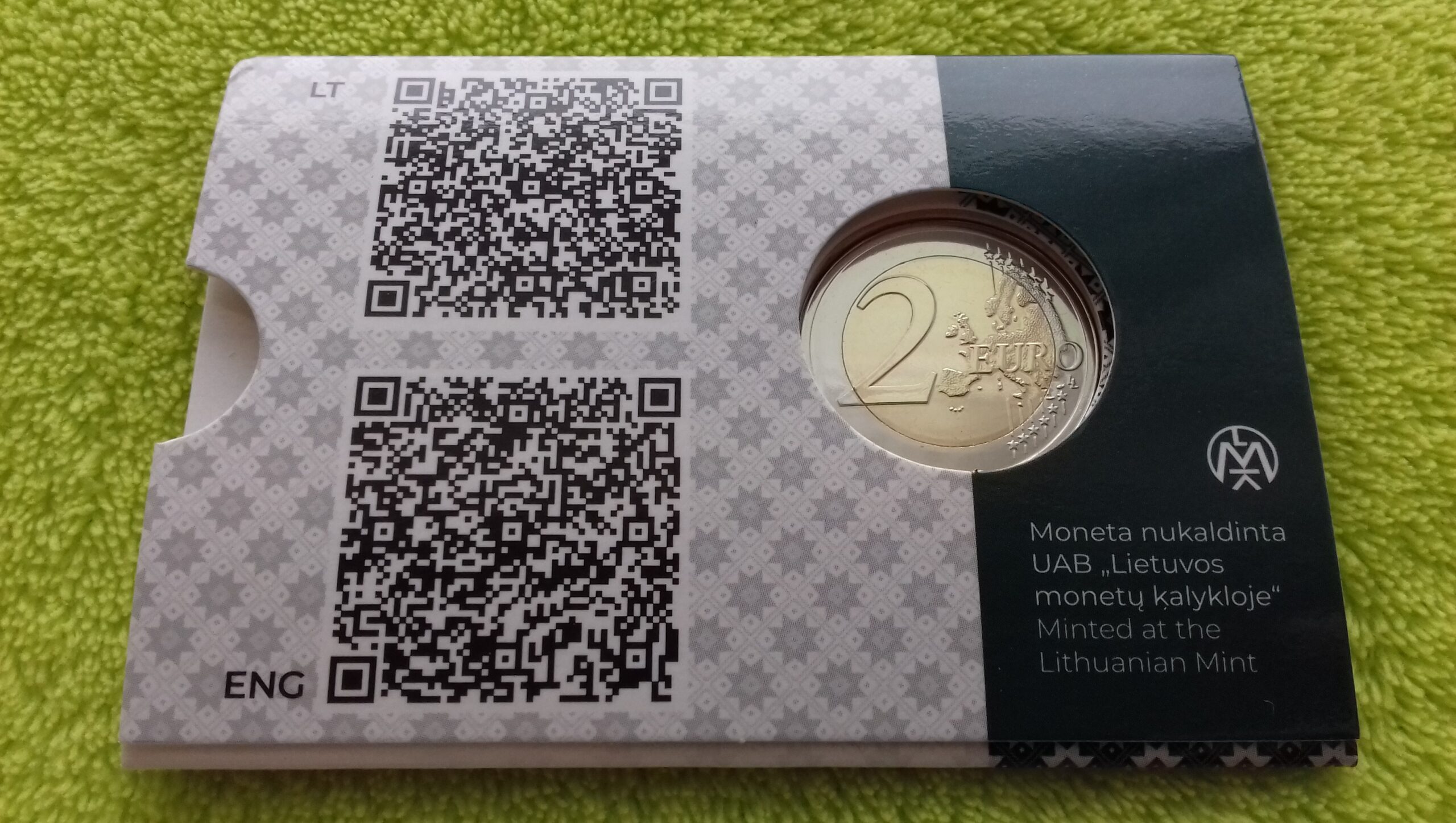 2025 2 € moneta "Mažoji Lietuva" kortelėje - Image 3