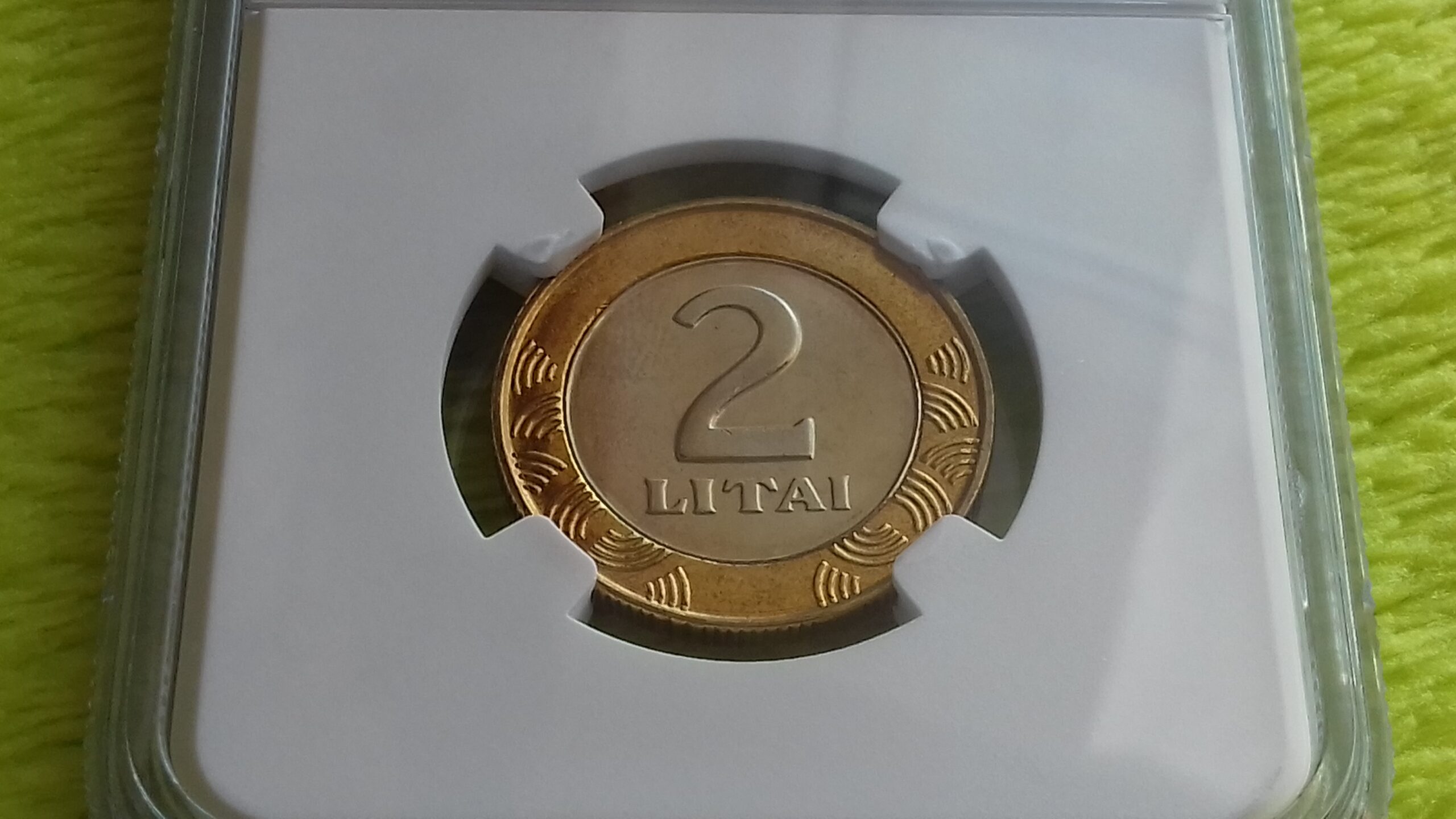 2001 2 litai MS 64 - Image 5