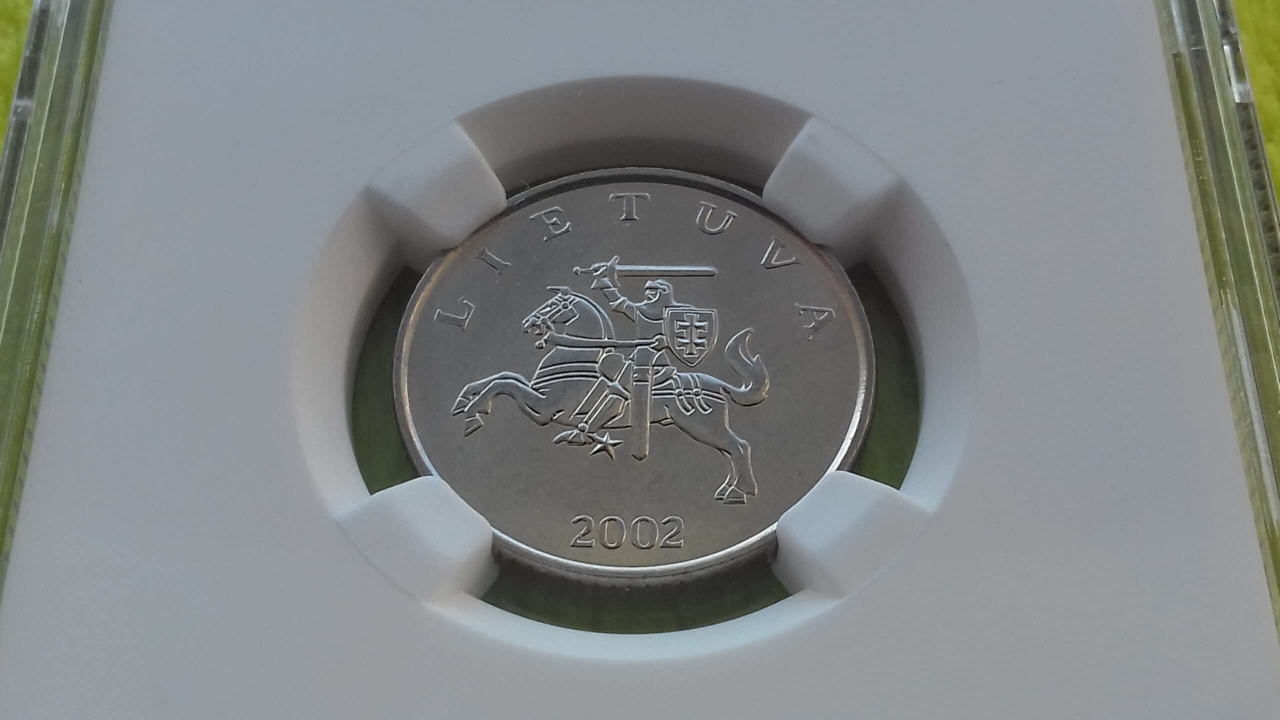 2002 1 litas MS 65 - Image 3