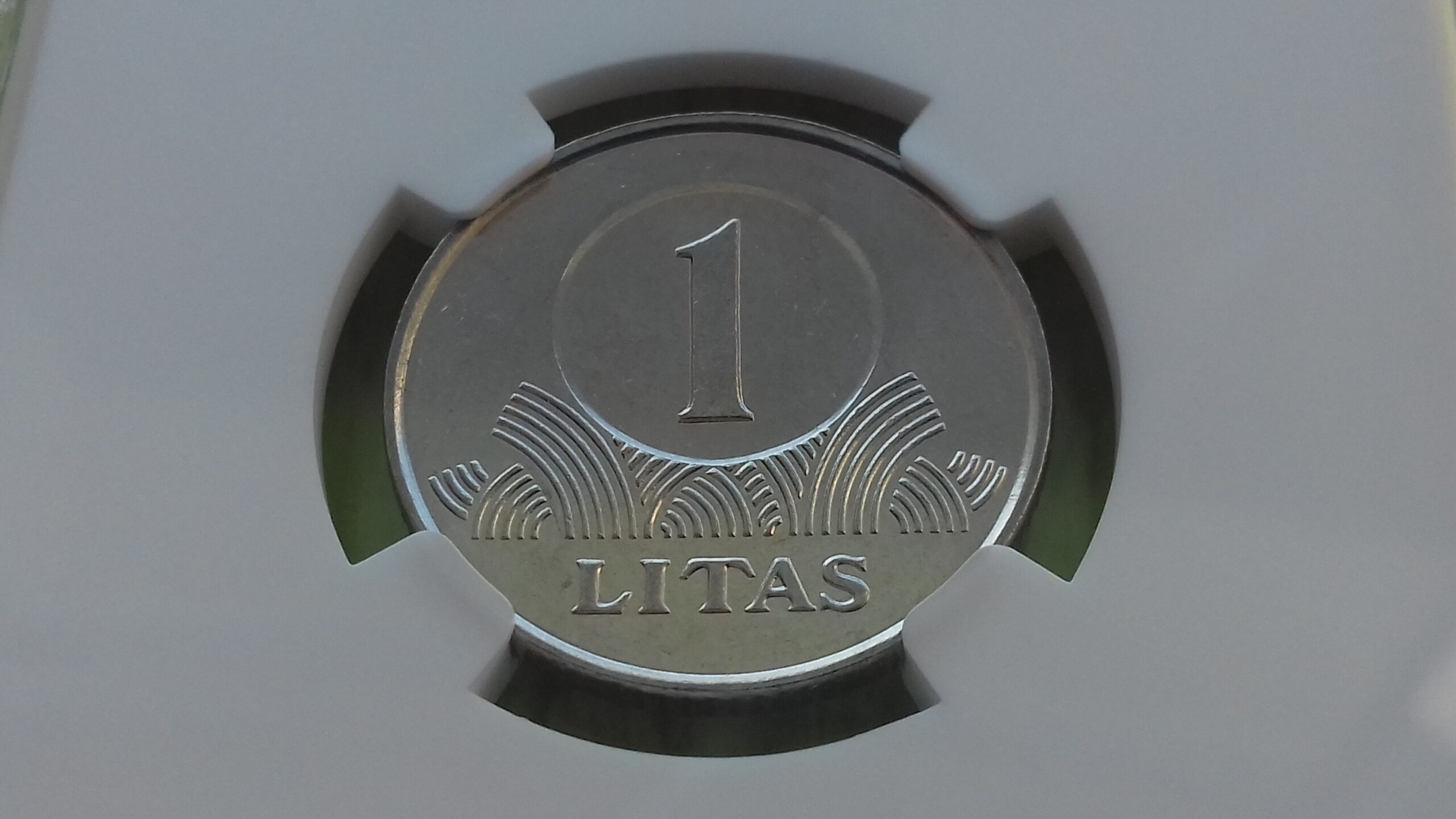 2002 1 litas MS 65 - Image 5
