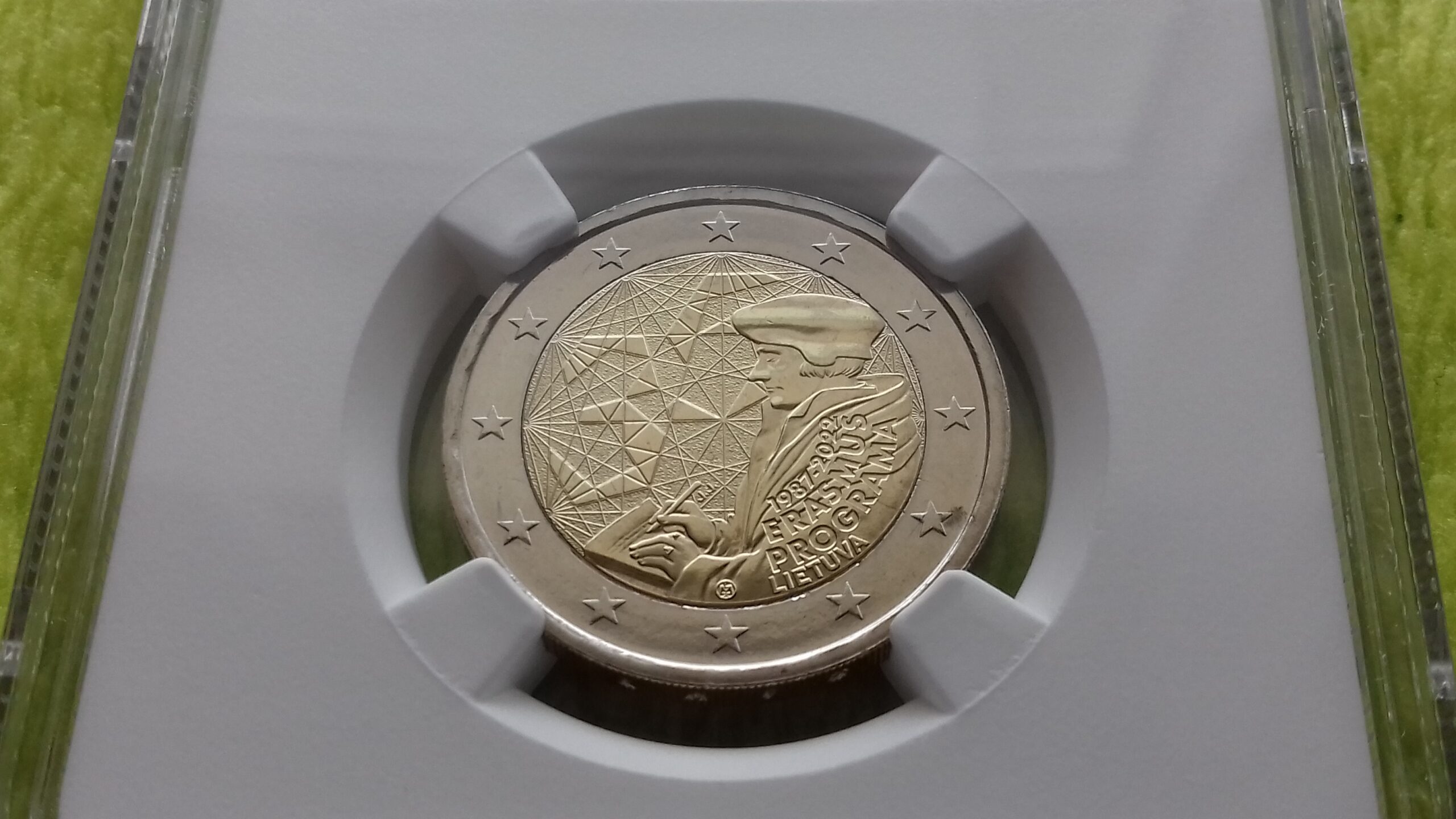2022 2€ "Erasmus" MS 66 - Image 3