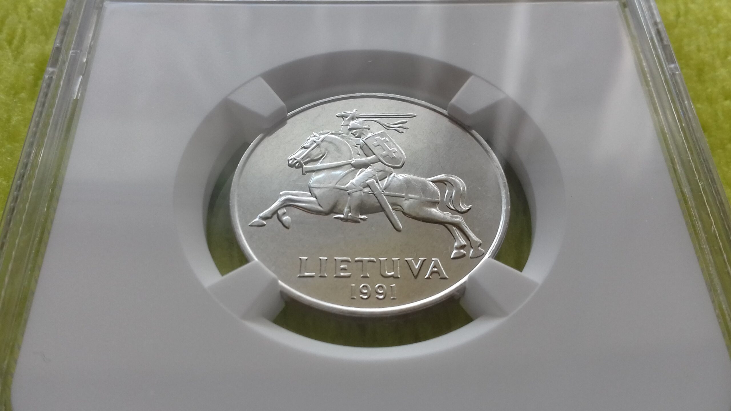 1991 5 centai MS 66 - Image 3