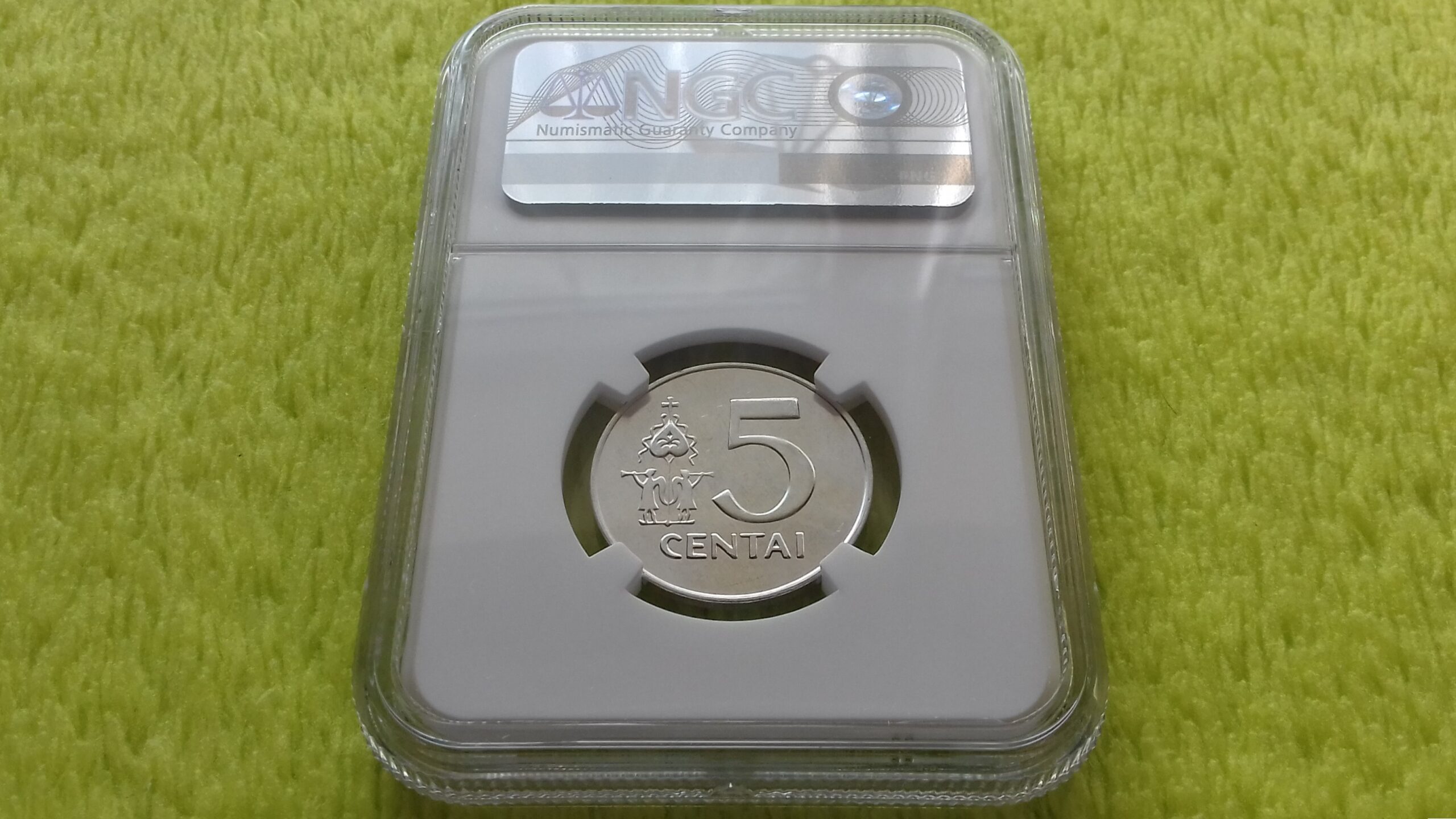 1991 5 centai MS 66 - Image 4