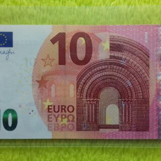 2014 10€ UNC banknotas