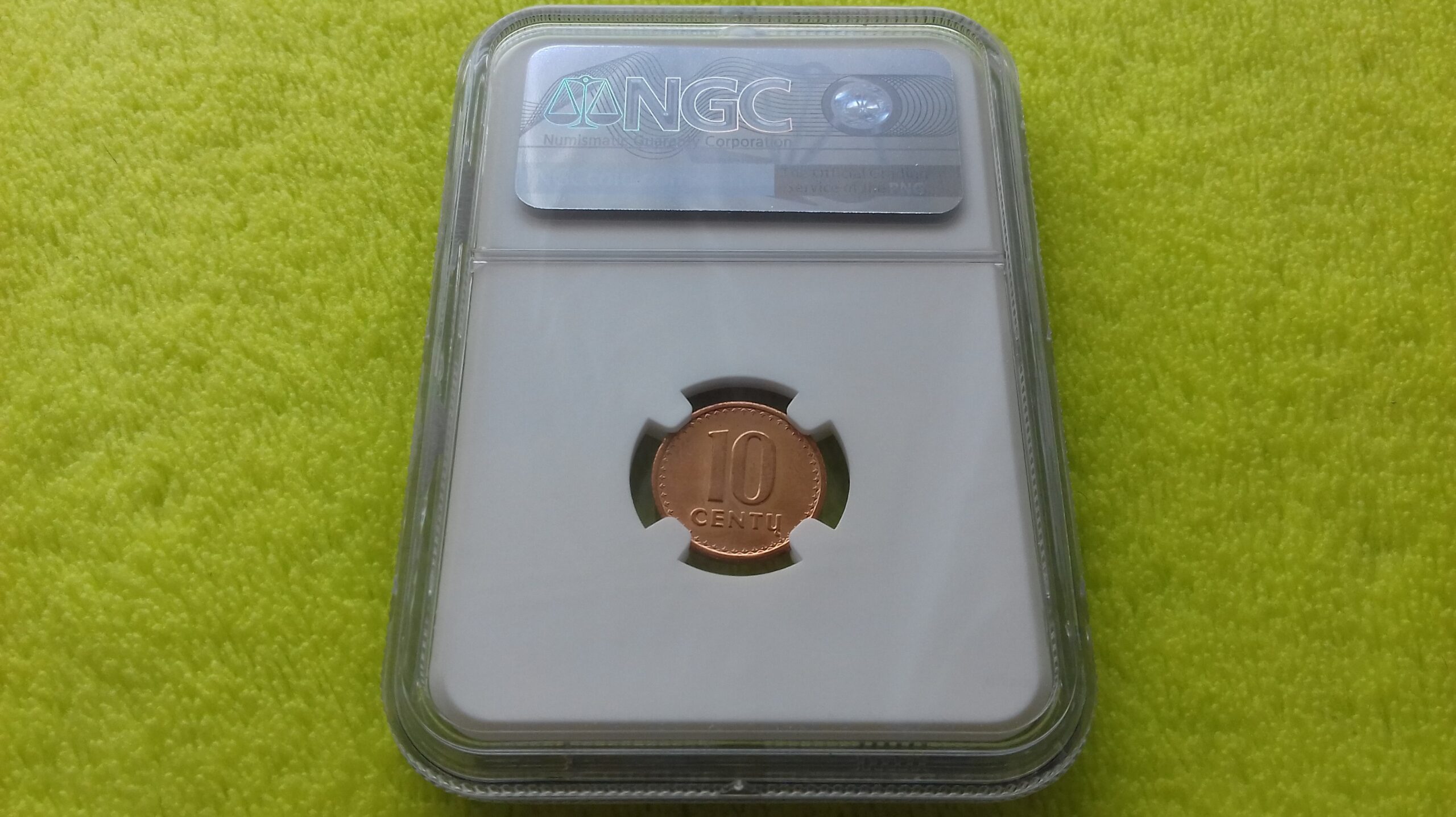 1991 10 centų MS 66 RD - Image 4