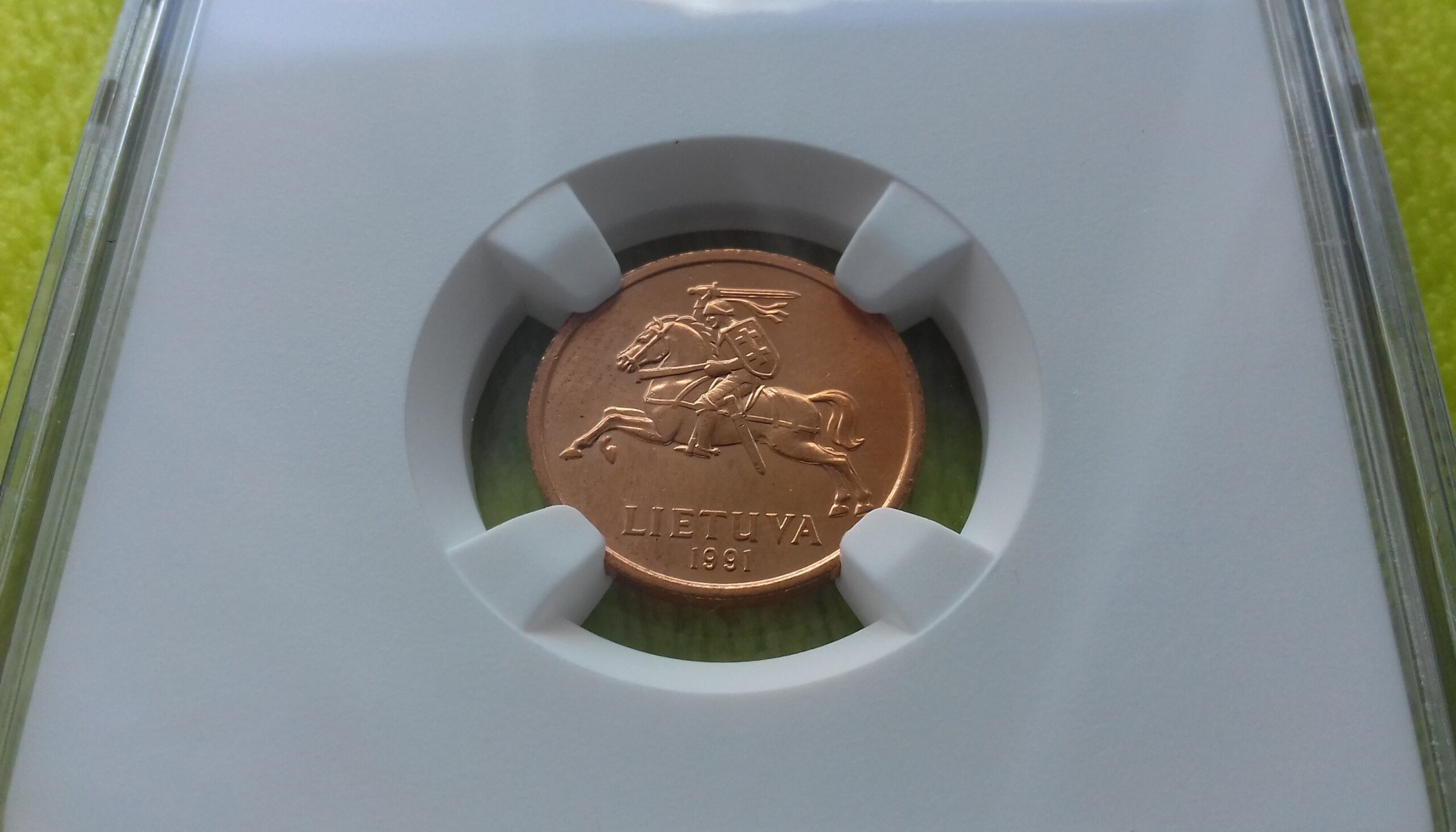 1991 20 centų MS 66 RD - Image 3