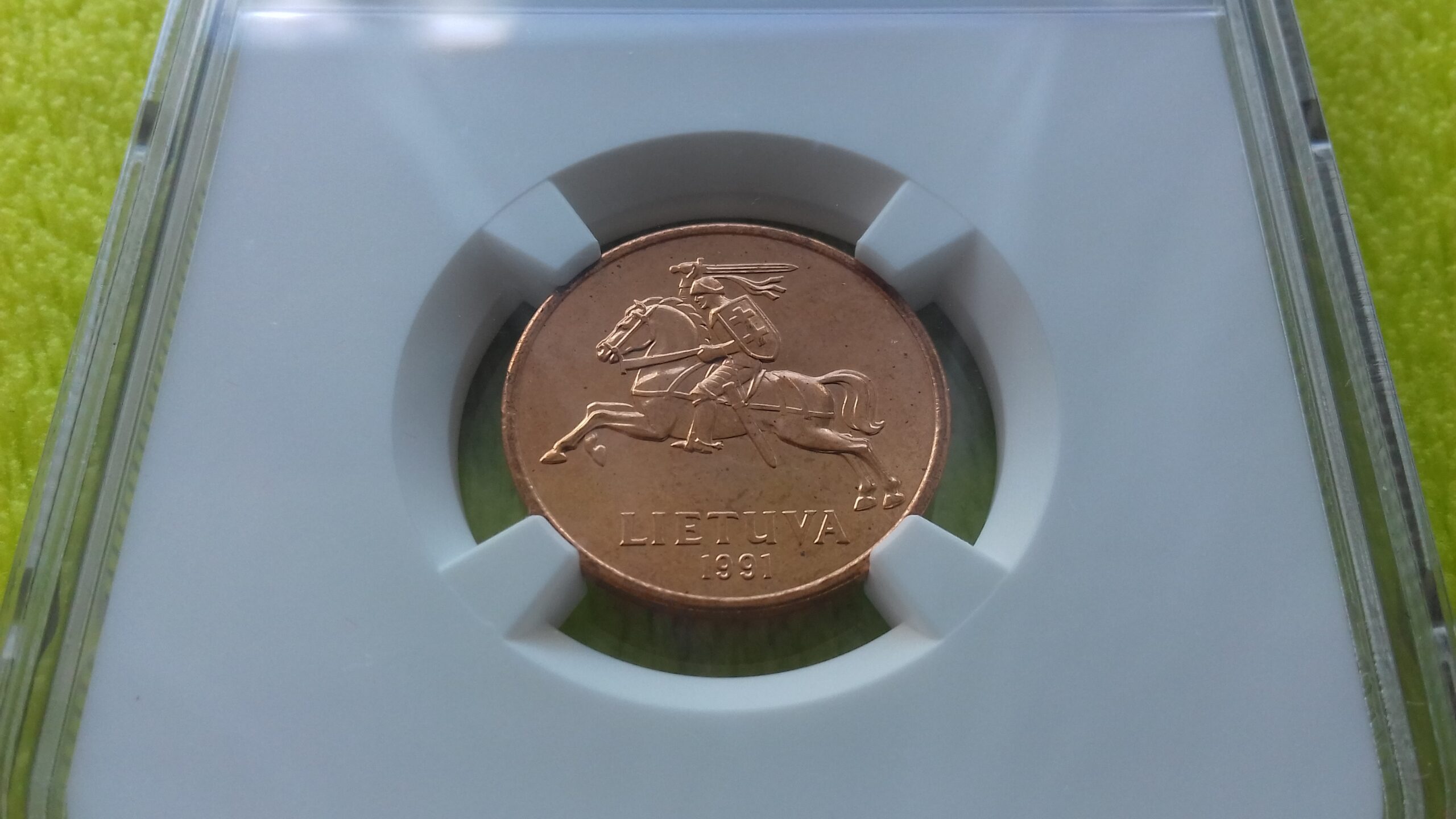1991 50 centų MS 66 RD - Image 3