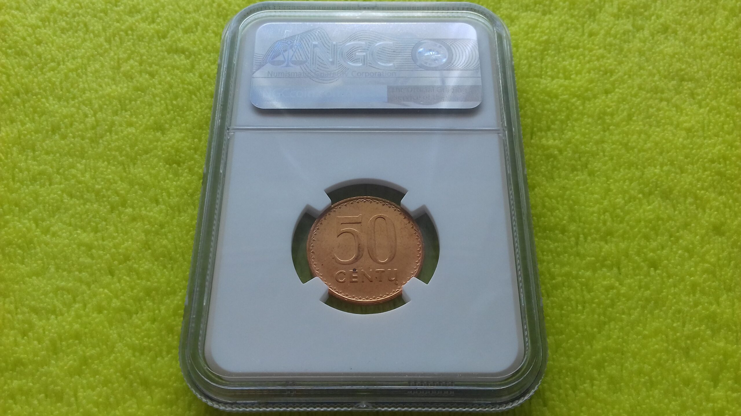 1991 50 centų MS 66 RD - Image 4