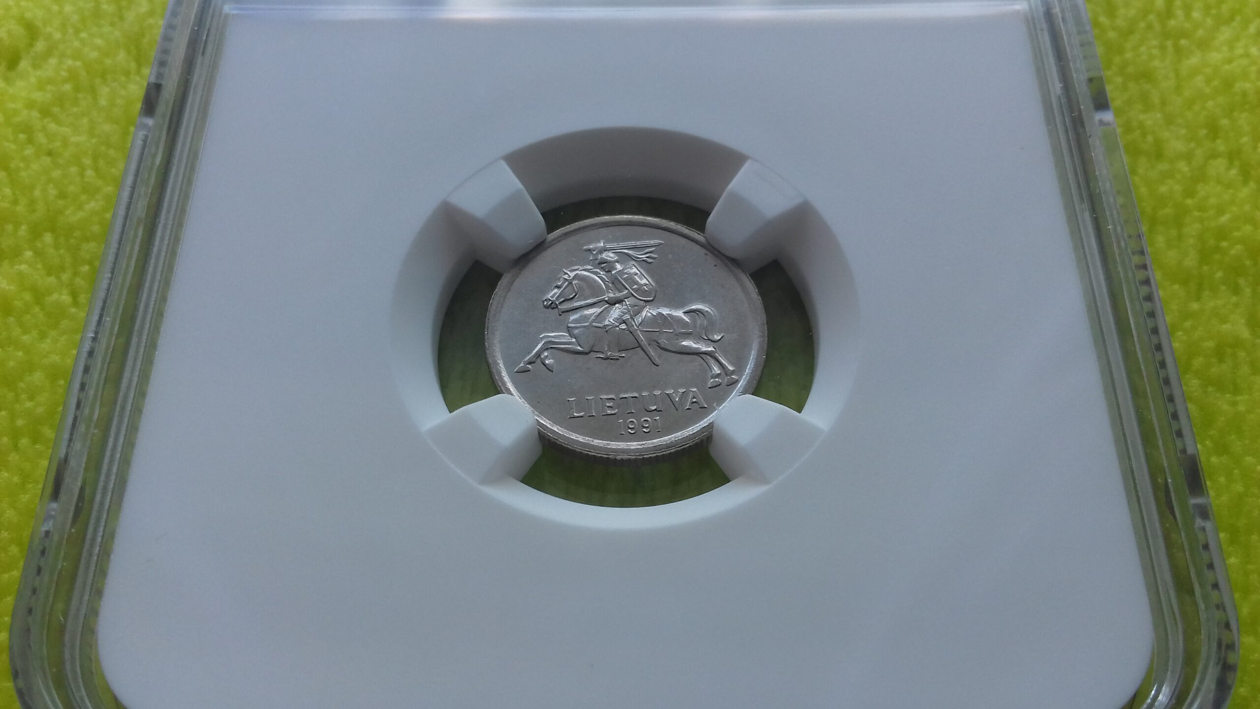 1991 1 litas MS 66 - Image 3