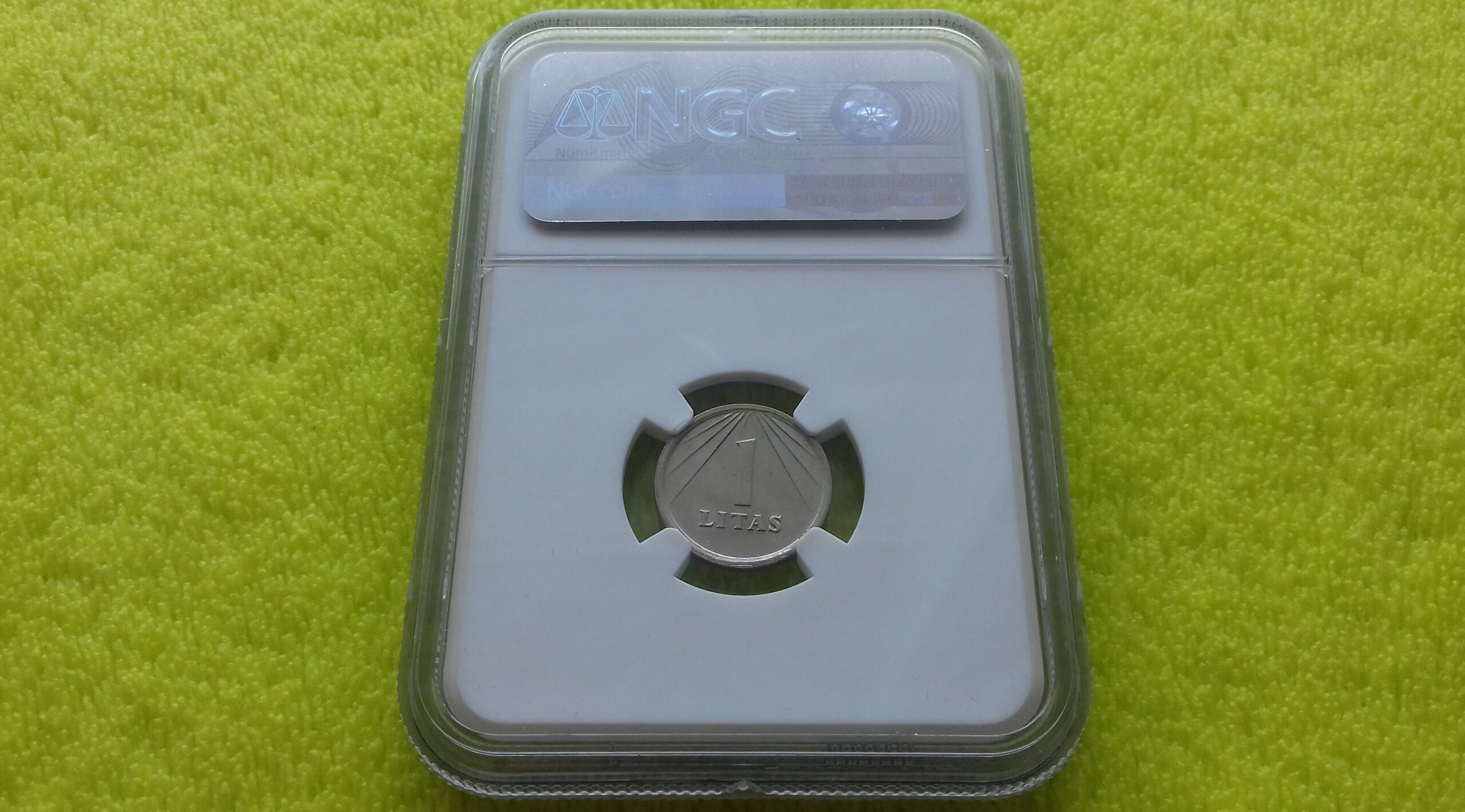 1991 1 litas MS 66 - Image 4