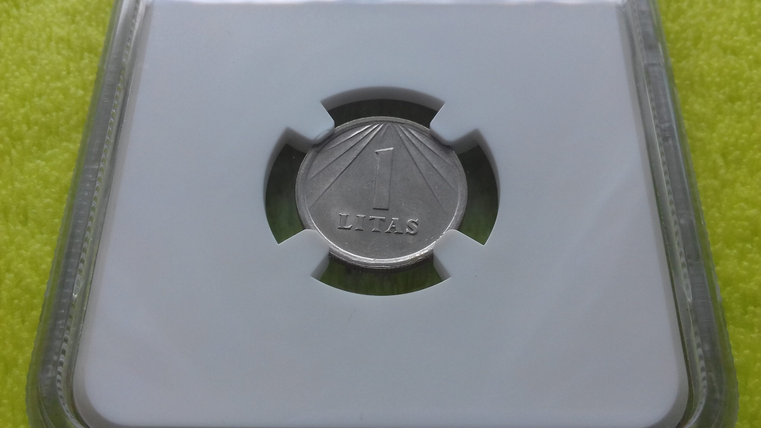 1991 1 litas MS 66 - Image 5