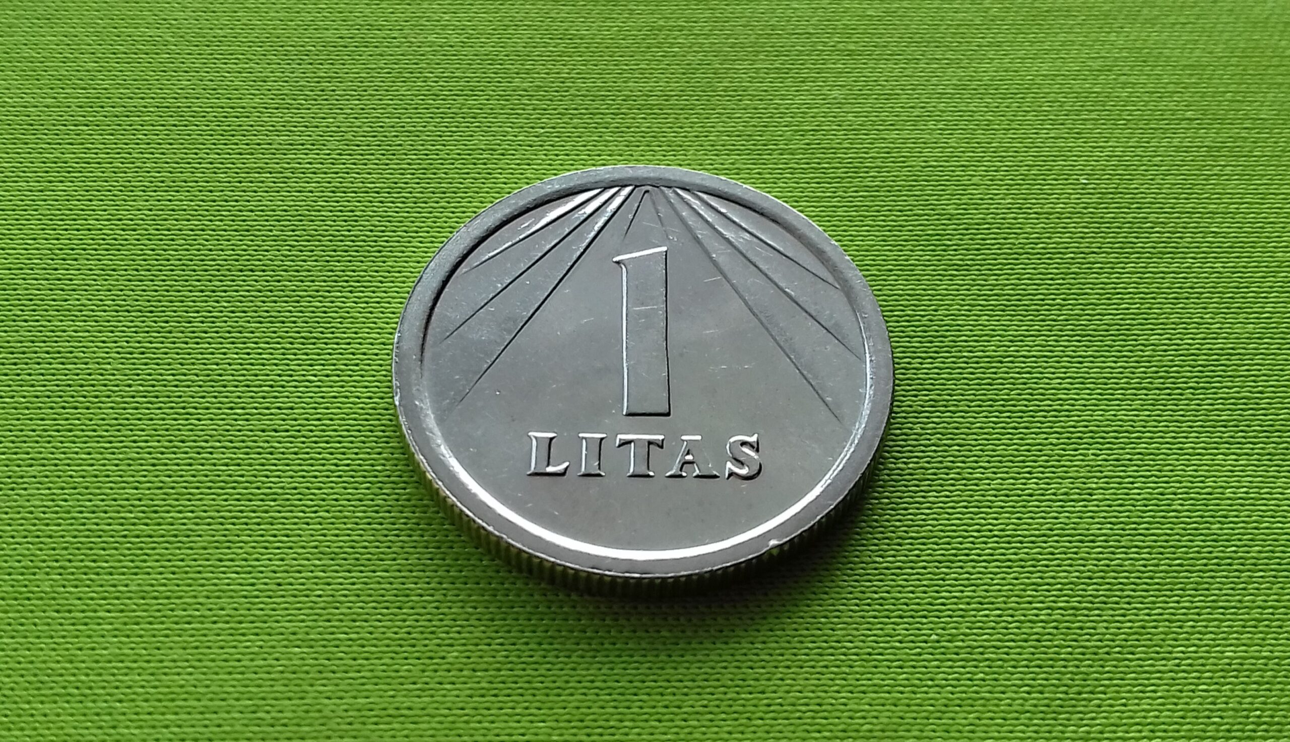 1991 1 litas - Image 3