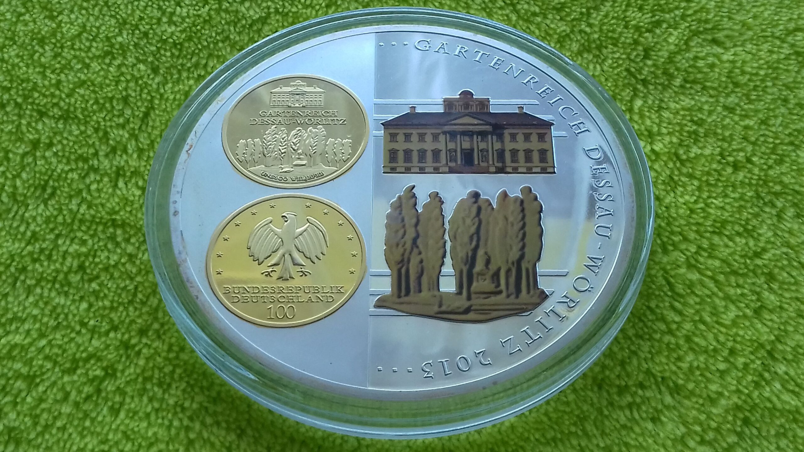 2013 vokiškas stalo medalis