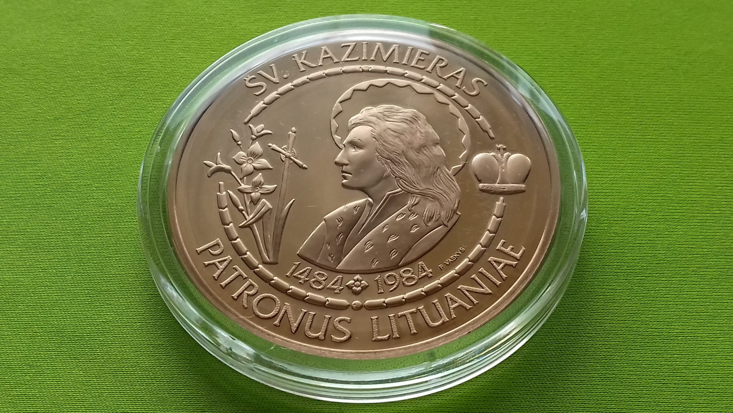 Stalo medalis Šventajam Kazimierui - Image 2