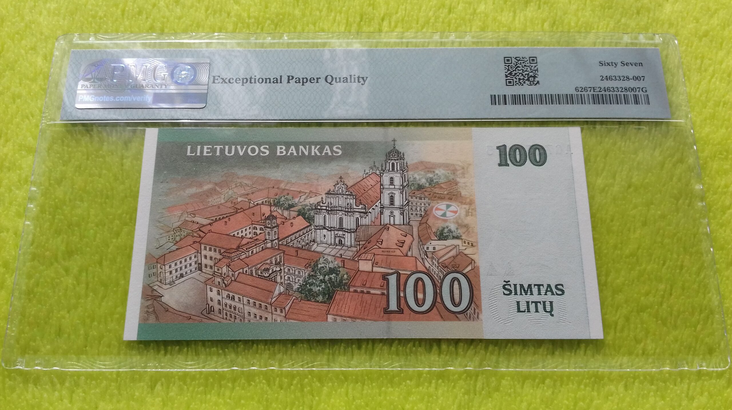 2000 100 litų UNC 67 - Image 3
