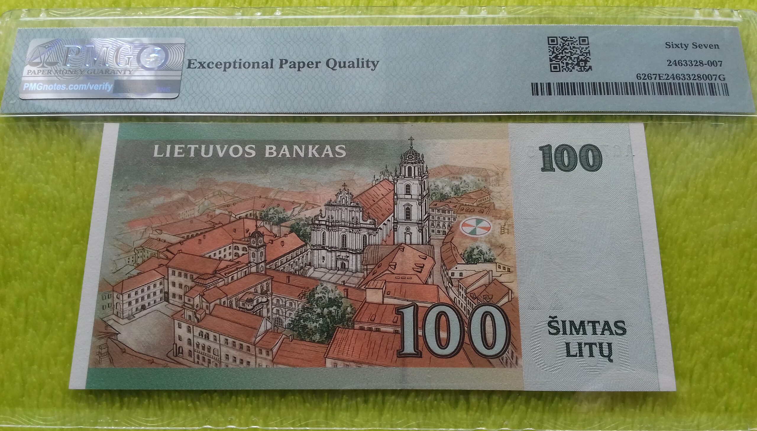 2000 100 litų UNC 67 - Image 4